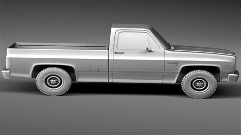 3d Model 1981 1987 Chevrolet