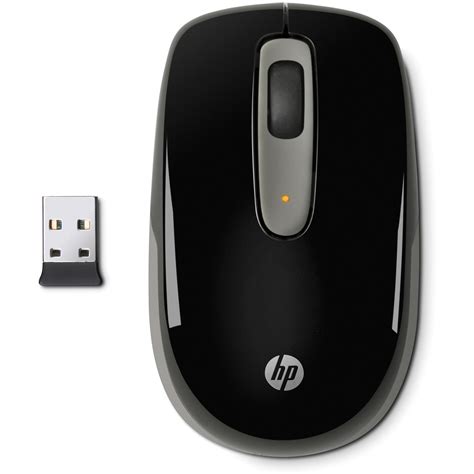 HP Wireless Mobile Mouse (Black) LK006AA#ABA B&H Photo Video