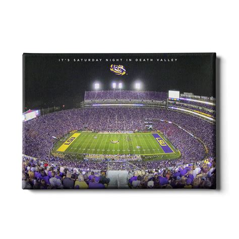 LSU Tigers It's Saturday Night Death Valley SEC | Etsy