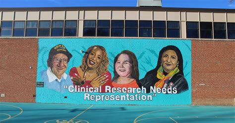 Cancer center’s mural promotes representation in clinical trials, ‘could really save lives’