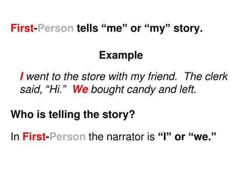 PPT - Narrator’s Perspective PowerPoint Presentation, free download - ID:3673370