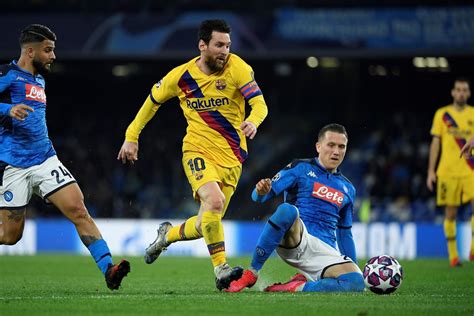 Napoli vs Barcelona, Champions League: Final Score 1-1, Hard-fought ...