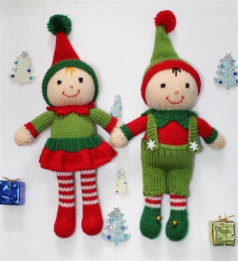 Christmas Elf Toy Knitting Pattern. Santa's Helpers. Toy | Etsy in 2020 | Christmas knitting ...