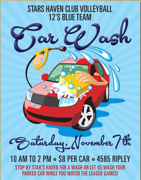 FREE 26+ Car Wash Flyers in MS Word | PSD | AI | EPS InDesign | Pages | Publisher