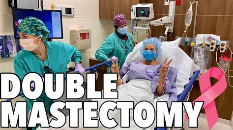 Double Mastectomy Surgery. The Hardest Part Of My Breast Cancer Treatment - YouTube