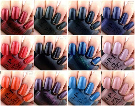 OPI | Fall 2019 Scotland Collection: Review and Swatches | The Happy ...