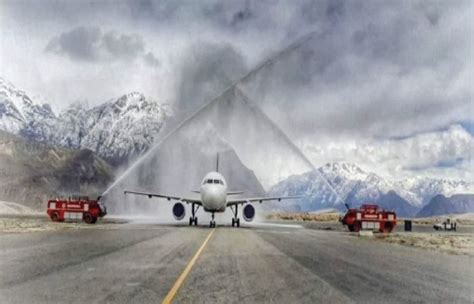 After Heavy Snowfall, Skardu Airport Has Been Made Ready For Flight ...