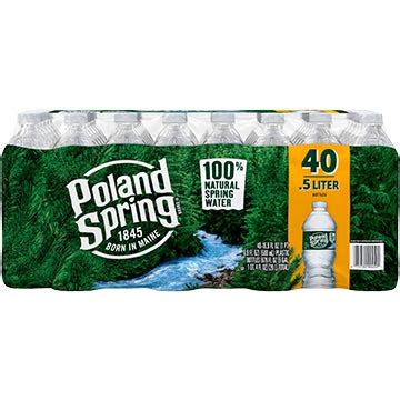 Poland Spring Natural Spring Water | GotoLiquorStore