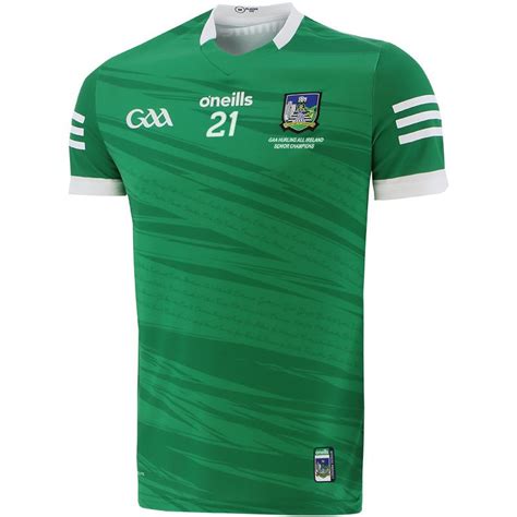 Limerick GAA Player Fit All Ireland Senior Hurling Champions Jersey ...