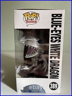 Funko POP! Blue-Eyes White Dragon #389 Yu-Gi-Oh! Box Lunch Exclusive | Blue White Dragon