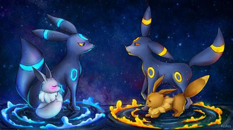 Eevee and Umbreon Wallpapers - Top Free Eevee and Umbreon Backgrounds ...