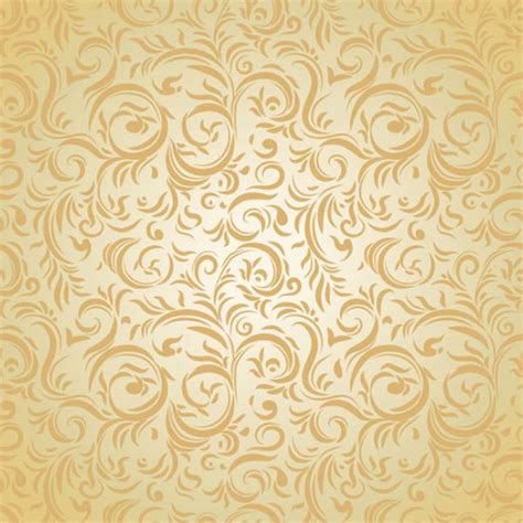 Gold Pattern Background-vector Background-free Vector Free Download