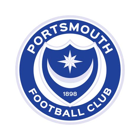 Portsmouth FC logo vector (.AI + .PDF + .CDR) for free download