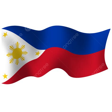 Philippine Flag Logo 3d