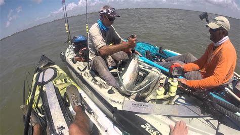 Matagorda Bay Kayak Redfish - YouTube