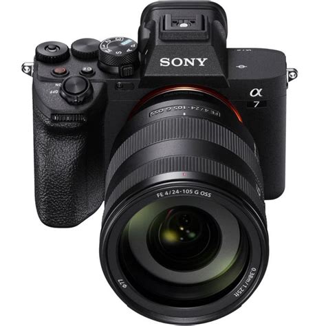 Sony Alpha A7 IV Full Frame Digital Camera & 24-105mm f4 G OSS Lens ...