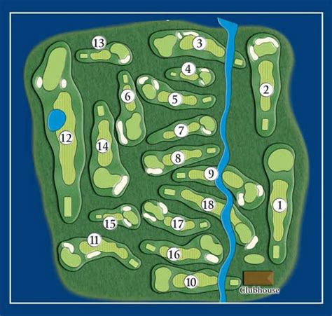 Course Layout - Bunker Hill Golf Club