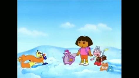 Dora the explorer - Rapido tico - Swiper slide in the snowman - YouTube