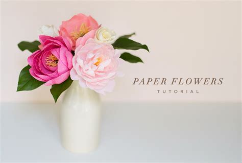 Mother's Day Paper Flower Bouquet DIY! - National Association of ...