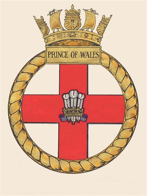 HMS_Prince_of_Wales_ships_crest | A Military Photo & Video Website