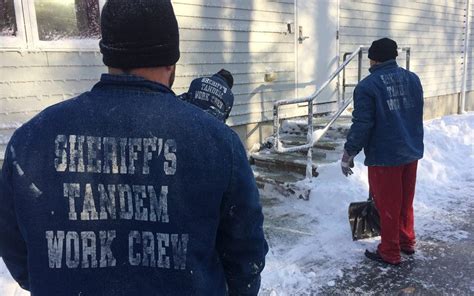 Bristol County inmates shovel out non profits and seniors – Fall River Reporter