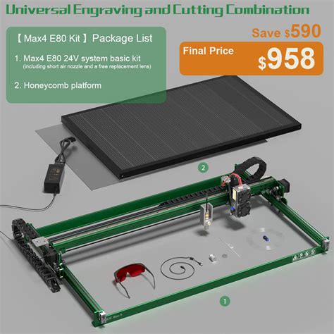 NEJE Max 4 Diy CNC Laser Engraver and Cutter, 3D Laser Engraving Machi ...