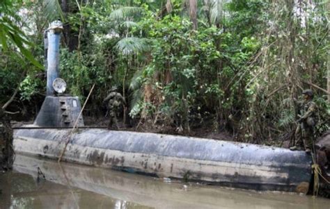 Cocaine submarine captured in Colombia – video | Metro News