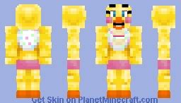 Toy Chica w/ Eyes and Beak Minecraft Skin