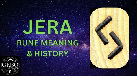 The Rune Jera: Meaning and history - YouTube