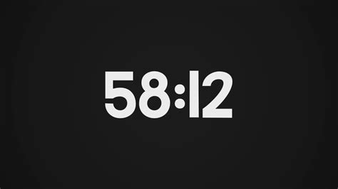 60-Minute Timer - YouTube