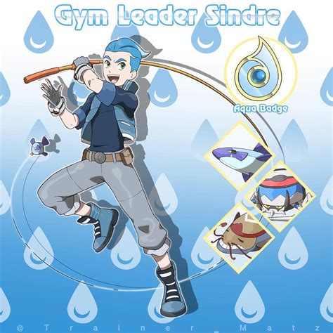 Matamat en Instagram: “Let’s meet the Norden Gym Leaders! • The Water-type Gym Leader Sindre ...