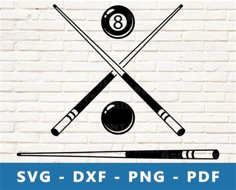 Billiards SVG, Billiard Logo Svg, Billiard PNG, Snooker Clipart, Pool Game Vector, Billiards Cut ...