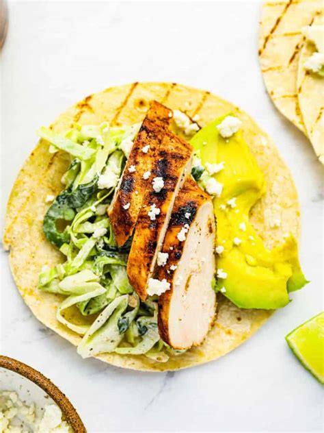 Grilled Chicken Tacos Recipe - The Cookie Rookie®