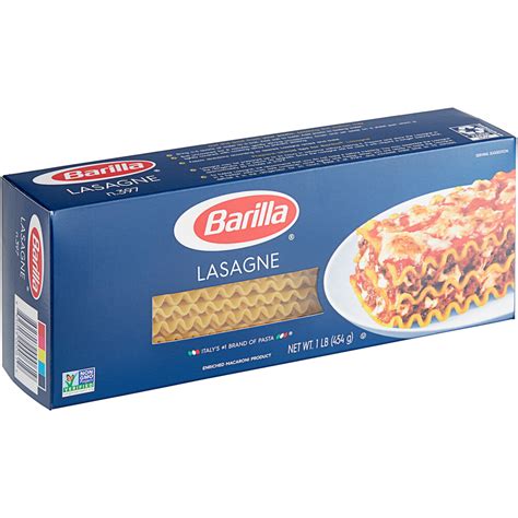 Barilla Wavy Lasagna Noodles 1 lb.