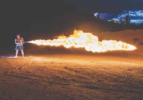 ARC Flamethrower Video | Flamethrower for Sale - Throwflame.com