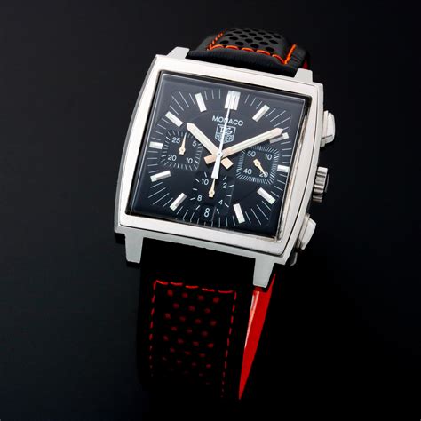 Tag Heuer Monaco Chronograph Automatic // 3595 // Pre-Owned - First-Class Watches - Touch of Modern