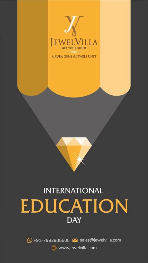 International Day Of Education | International education, Education ...