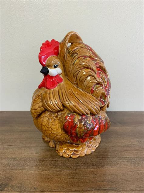 Vintage Rooster Cookie Jar Identification and Value Guide