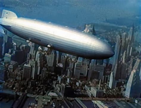 Enhanced footage shows the Hindenburg Disaster in vivid color and high ...