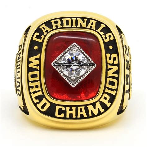 1982 St. Louis Cardinals World Series Championship Ring - http://www.championringclub.com ...