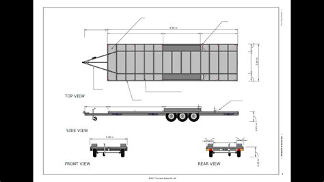 8.4 Metre Tiny House Trailer Plans >> Tiny Real Estate - Tiny Home Plans