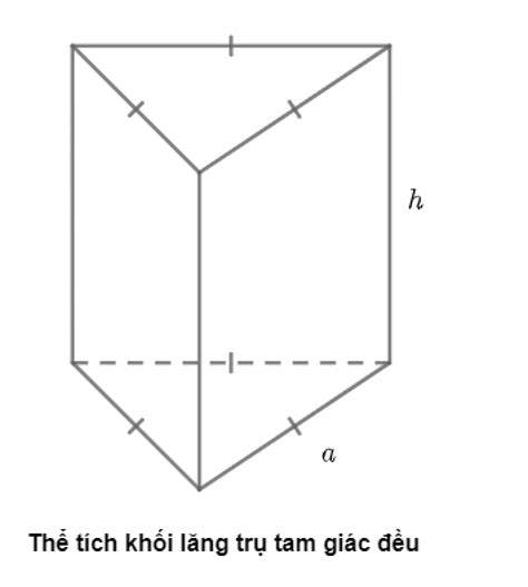 Thể tích lăng trụ đứng tam giác đều, tứ giác đều, lục giác đều, hình ...