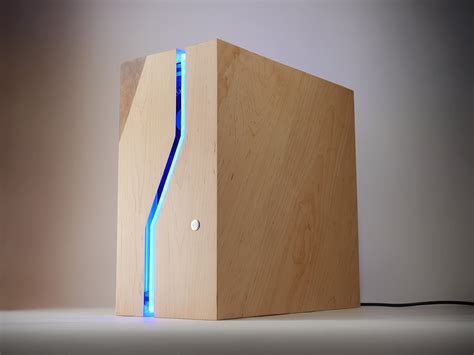 My wooden PC case design : pcmods