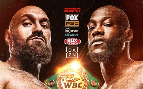 Where to watch Fury vs. Wilder III? - World Boxing Council