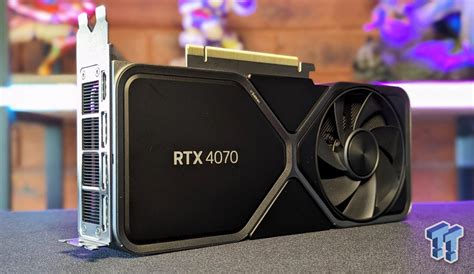 NVIDIA GeForce RTX 4070 Founders Edition Review