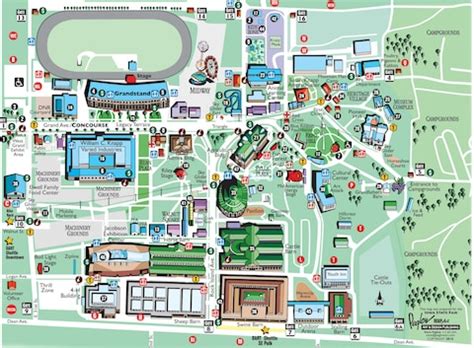 Iowa State Fairgrounds Full Map