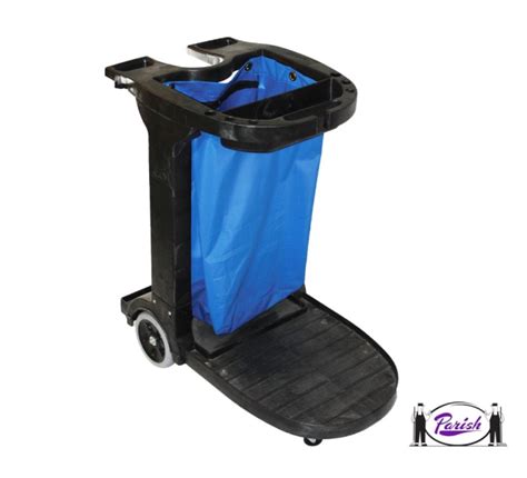 Compact Cleaning Cart - Lightweight Custodial Cart - Parish Supply