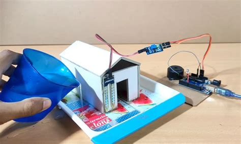 arduino based flood detection system project