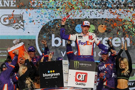 Denny Hamlin Clinches Championship Berth With Win In Phoenix