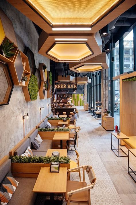 Decoração para Cafeterias: como criar um ambiente moderno e aconchegante | Interiores de lojas ...